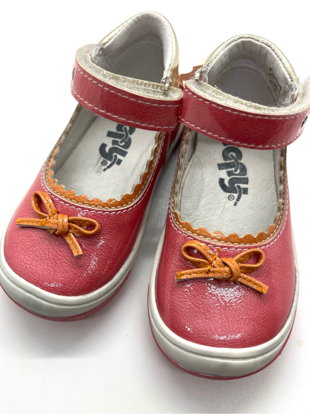 Hot Pink Patent baby mary jane Bopy EURO 4